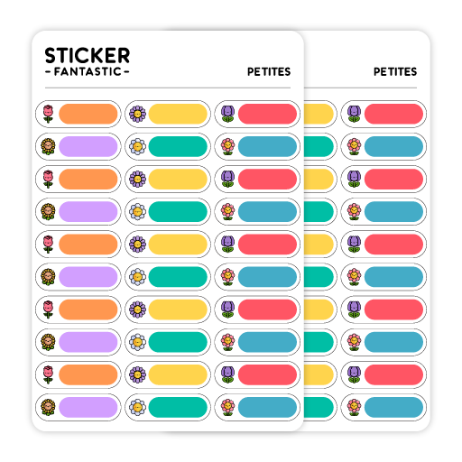 Sticker Fantastic kids name labels, name stickers for kids, daycare labels, 120 label pack flower rainbow colorburst theme